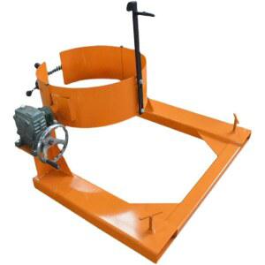 오일 드럼통리프트 운반기 크레인 핸들러 집게 장비 픽커 고정 드럼통 지게차 회전