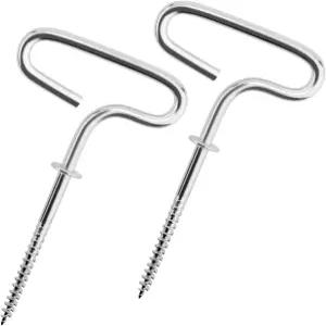 8B8B 69138 얼음 쉼터 앵커 교체 낚시 설치 텐트 액세서리 (2팩)