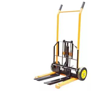 200kg 지게차 자키 유압스태커 소형 리프트 포크 창고 운반