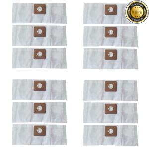 Shop Vac 1-1.5 갤런 일회용 필터 백 90667 유형 A와 호환되는 12팩 종이 먼지 봉투