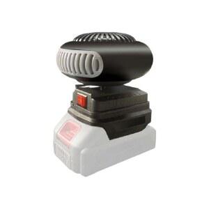 무선온풍기 겨울난방 이동식 미니히터 히터 캠핑용 캠핑 리튬전지 10셀배터리 웜베이비