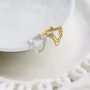 (실버) 심플 볼 체인 반지 20대 30대 은링 악세사리