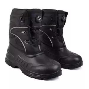 남성부츠 배달 라이더 겨울 발편한 털부츠 다이얼 털슈즈