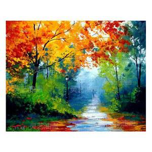 풍경화 사진액자 가을 풍경 현관 파도그림 감성 프린트 가로 동양화 해변