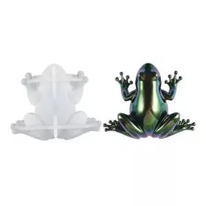 청소년 에폭시공예 체험용 개구리모양 실리콘몰드 캔들diy 초등과학 비누만들기