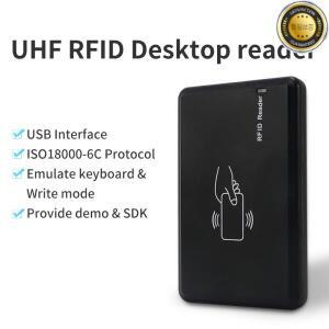 UHF RFID 860-960Mhz ISO18000-63 EPC C1GEN2 리더 및 라이터 카드는 미니 USB 인터페이스로 인코딩됩니다.