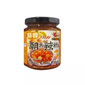 대화 갈릭칠리페이스트 280g 마늘칠리 대만소스 매운맛 마라소스 라면용 마라탕 당나귀소스 사천요리소스