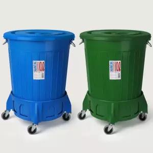 대형 만능용기 물통 운반구세트 소금보관통 버켓 보관통 양동이