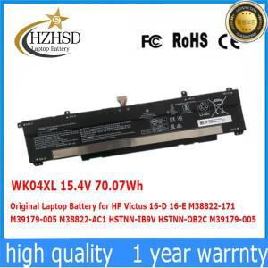 WK04XL 15.4V 70.07Wh HP Victus 16-D M38822-171 M39179-005 HSTNN-IB9V 용 기존 노트북 배터리