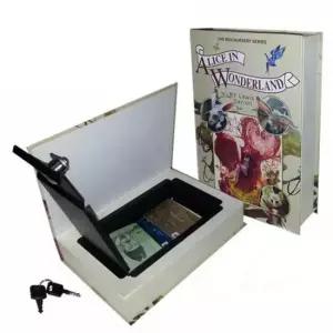 [문구/오피스] 소설책금고 북세이프 비밀금고 이상한나라의 엘리