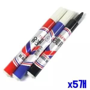 [문구/오피스] 선명한 모나미 유성매직 3P x5개