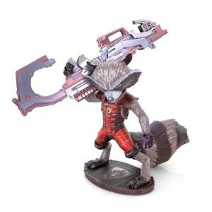 Metal Earth 가디언즈 오브 갤럭시 로켓 라쿤 컬러 3D 메탈 모델 키트 매혹