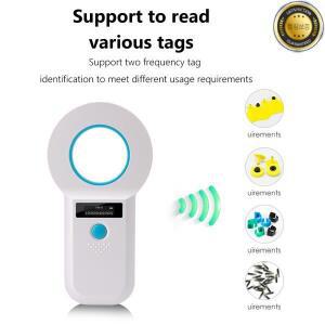 휴대용 애완 동물 마이크로 칩 스캐너 리더 EMID FDX-B(ISO1178485) RFID 고양이 개 동물을위한