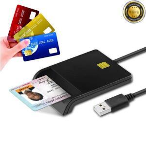 새로운 USB 스마트 카드 리더기 안정적인 작동 DNIE ATM CAC IC ID SIM 클로너 커넥터 윈도우용 신뢰할 수