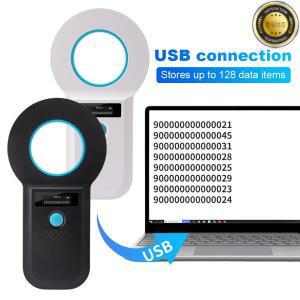 휴대용 동물 마이크로칩 리더 EMID FDX-B(ISO1178485) 칩 스캐너 동물애완동물개고양이돼지용