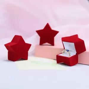 느낌상점 별모양 정리함 쥬얼리 반지 목걸이 하드 보물 함 보관 케이스