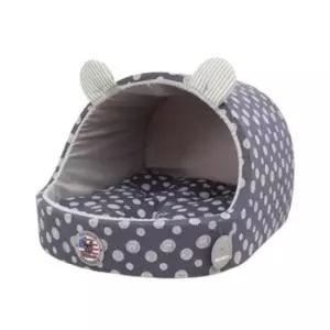 [반려] 강아지 동글 하우스 다크네이비 대형 1P 고양이 쿠션