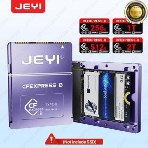 JEYI CF-Express 타입 B-2230 NVMe M.2 SSD 어댑터 PCIe 4.0 확장 메모리 카드 캐논 니콘 Z6 R3 R5 용