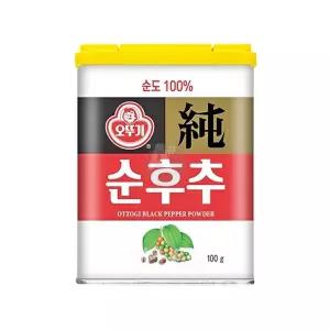 오뚜기 순후추 가루 100g 조리향신료 후춧가루 음식점후추 가루후추 요리용 식당후추 고기향신료 업소용
