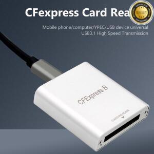 휴대용 c타입 To CFexpress B 리더 10Gbps CFE 메모리 카드 드라이브  노트북 컴퓨터 휴대폰 맥북 아이패드