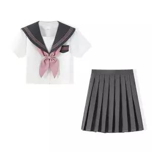 반팔 세라복 세트(그레이) G