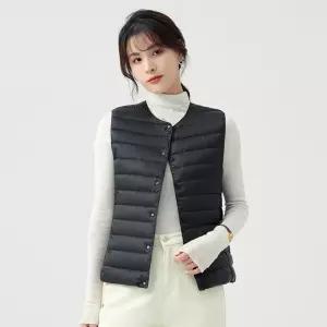 여성 초경량 조끼 따뜻한착용 겨울 방한보온 패딩조끼