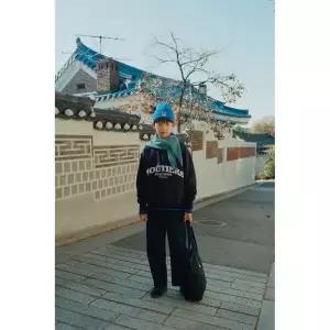 국내배송 ZARA 자라 주니어 키즈 자수 텍스트 스웨트셔츠 블루 0039751420 1851950