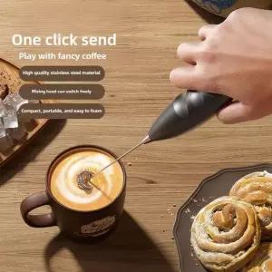 미니거품기 배터리 버전 미니 휴대용 핸드 에그 비터 믹서 커피 거품기 블렌더 주방 우유 쉐이크 스터러