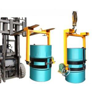 드럼 지게차 리프트 집게 스태커크레인 더블클램프 운반장비 홀딩 고정 크레인 두꺼운