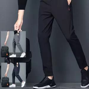 남자 초경량 여름 슬랙스팬츠 슬림 쿨팬츠 밴딩팬츠 슬랙스팬츠