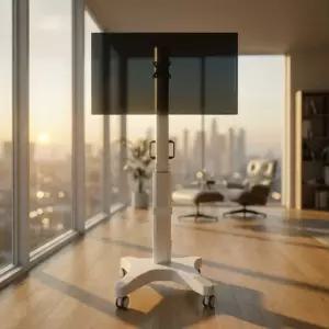 이동식 TV 모니터 거치대 81cm(32인치)사무실 매장 병원 업무용