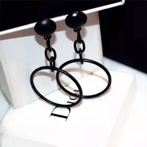 빅 체인 라운드 볼드 링 귀걸이OC Fyg9+7JsG