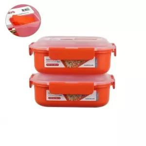 렌지용 덮밥용기 1.1L 2개 렌지락 전자레인지 조리