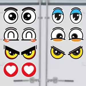 초고휘도 야간 반사 스티커 자동차 오토바이 눈 모양 리플렉터