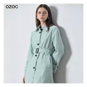 오조크 페어즈 싱글 오버핏 맥코트