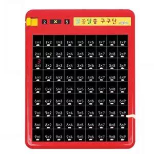 아동 지능 개발 학습 교구 알쏭달쏭 구구단 학습 완구
