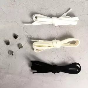 신발끈 악어집게 클립 세트 무매듭 스판 운동화끈 신발끈버클 신발끈클립