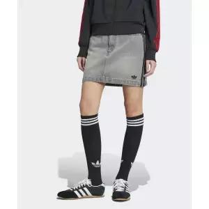 아디다스 3S 데님 미니 스커트 - 워시드그레이데님 JW2657 448777