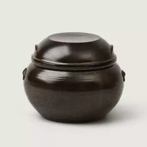 미니 장독 소금단지 현관 풍수인테리어 항아리 4호 양념통 항아리 풍수지리