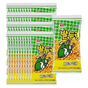 추억의 간식 밭두렁 45g 40개 옥수수 불량식품 간식