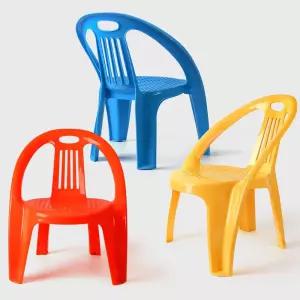 낮은 플라스틱의자 보조스툴 넓은 등받이의자 세트 4P 스툴 스툴의자