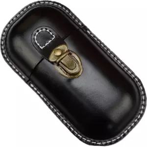 판이쉬안 가죽 안경 케이스 하드 쉘 레트로 남녀 선글라스 근시 잠금 보호 상자