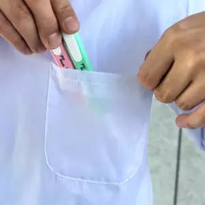 실험복 L 의사 가운 약사