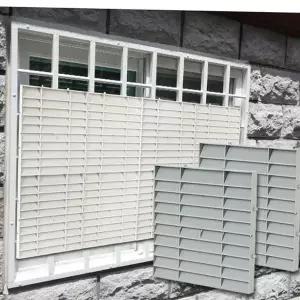 창문 통풍 블라인드 주거 베란다 가리개 방범창 통풍 블라인드 햇빛 반지하 방충망 비바람 아파트 옥탑