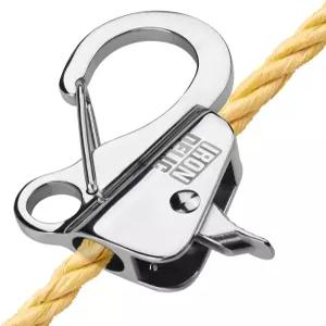 론델릭 1-2x 스테인리스 스틸 보트 앵커 후크 3/8인치-5/8인치 로프 퀵 릴리스 소형 폰툰 카야에 적합