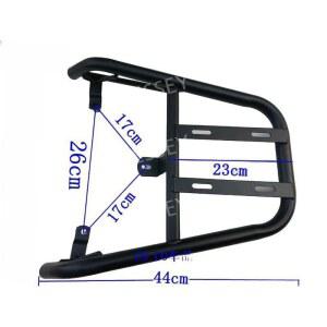 오토바이 짐받이 수납 배달 버거가방 수하물 용이함 내마모성 짐랙 부착 설치가 짐칸