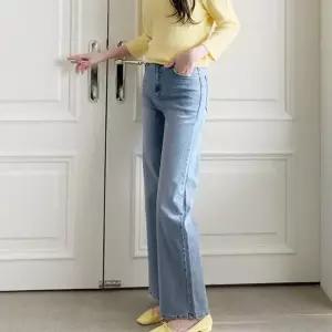 [신상오픈런]히든밴딩청바지 라이트블루 스판 하이웨이스트 통일자 (30553217)