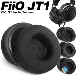 FiiO JT1 교체용 이어패드 헤드폰용 이어폰 패드 메쉬 천 메모리 커버 스폰지 소프트 단백질
