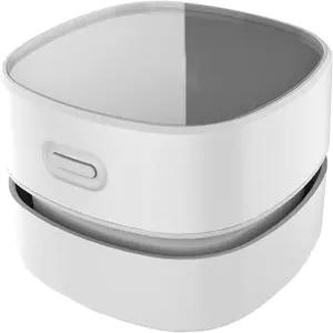 비슈이 업그레이드된 책상 진공청소기 휴대용 무선 USB 충전 미니 가정 사무실 학교 자동차 등을 위한