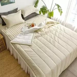 이불 샤르베 여름 시어서커 누비이불패드세트 Q